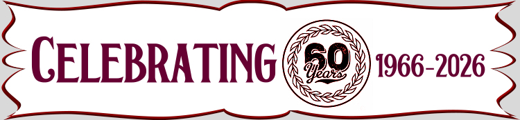 celebrating 60 years red banner